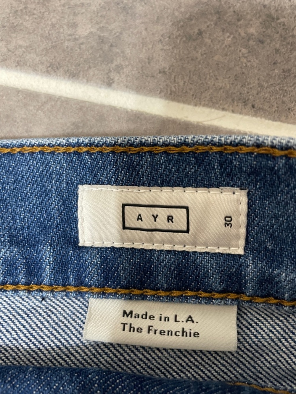 AYR The Frenchie Jean size 30X27 - Picture 7 of 11